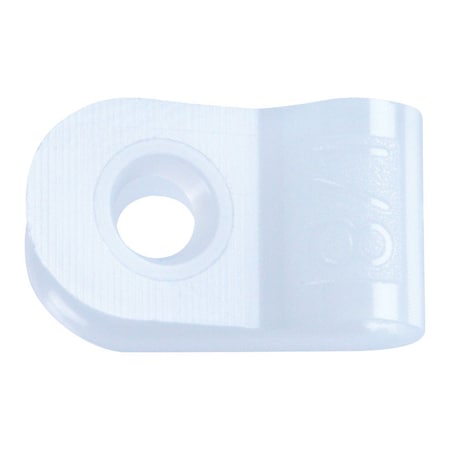 Jandorf Cable Clamp, Nylon, 1/8 in Bundle Dia., Natural 61467